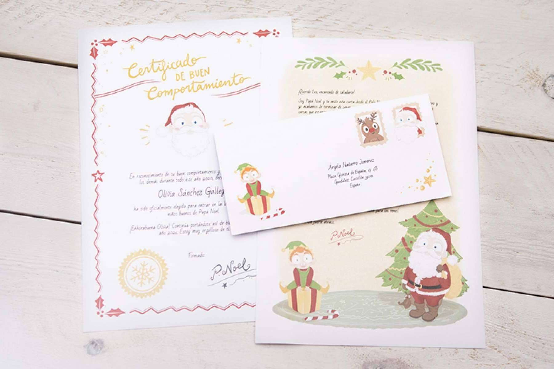 La carta de Papá Noel en Carta Personalizada de la mano de Judith Navarrete