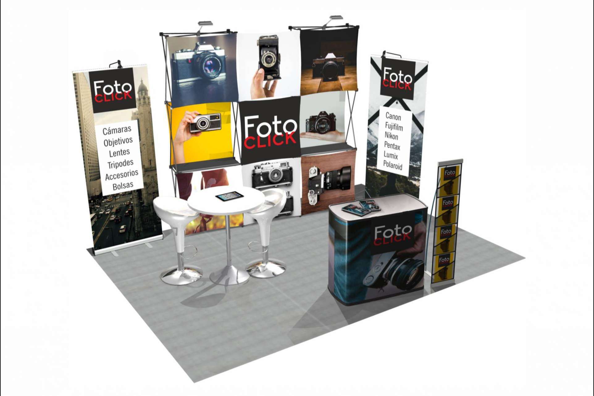 ¿Cómo ahorrar entre un 60% y un 90% a través de los stands modulares de Olika Stands?