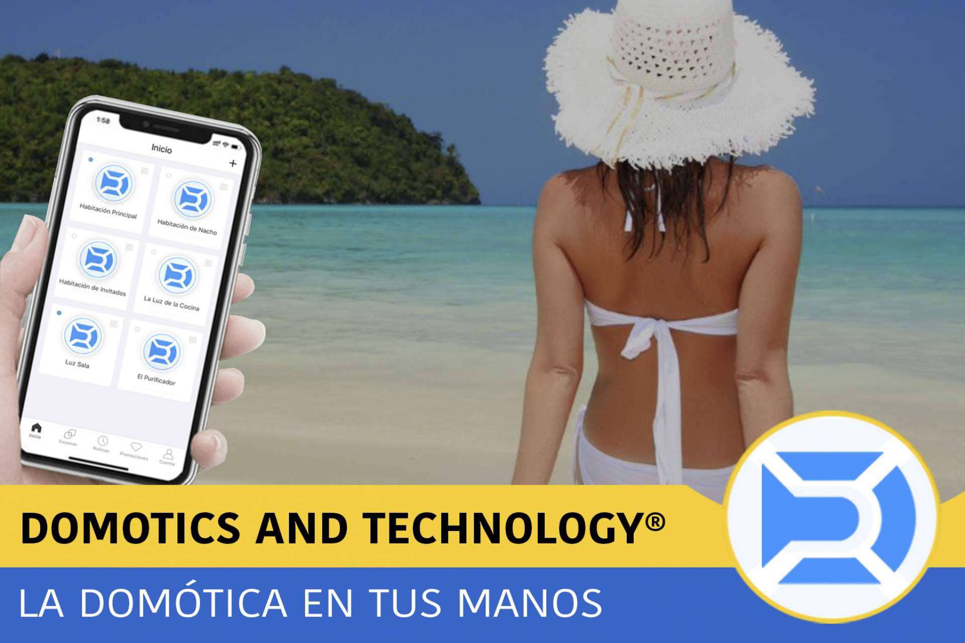 Domotics and Technology hace que la estancia en el hogar sea más confortable
