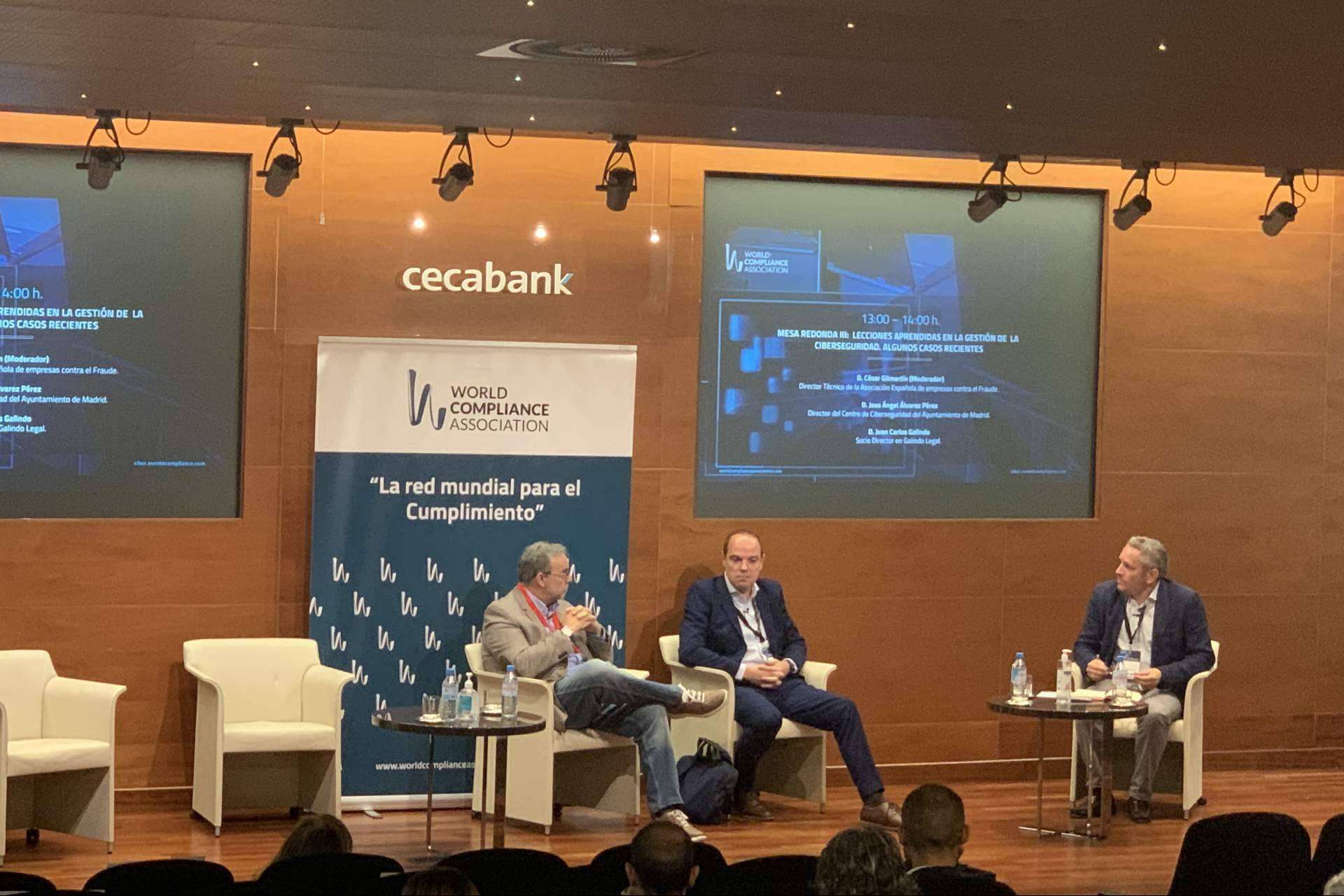 El I Congreso Nacional de Prevención de Fraude Digital y Ciberseguridad, patrocinado por la AEECF, tuvo la presencia de ponentes excepcionales y un gran éxito de afluencia de expertos