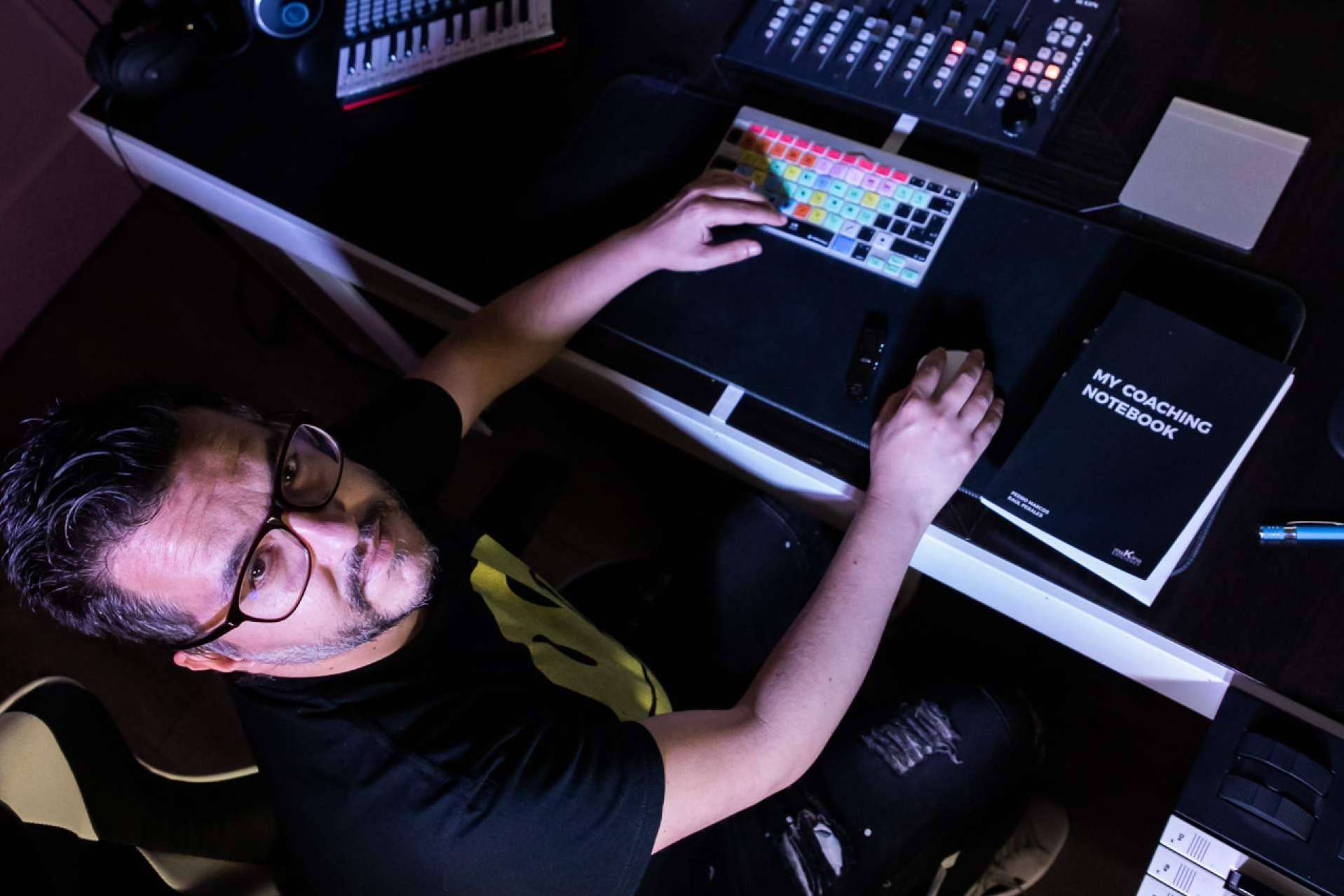 Las mentorías para artistas que realiza Rafa Aguado