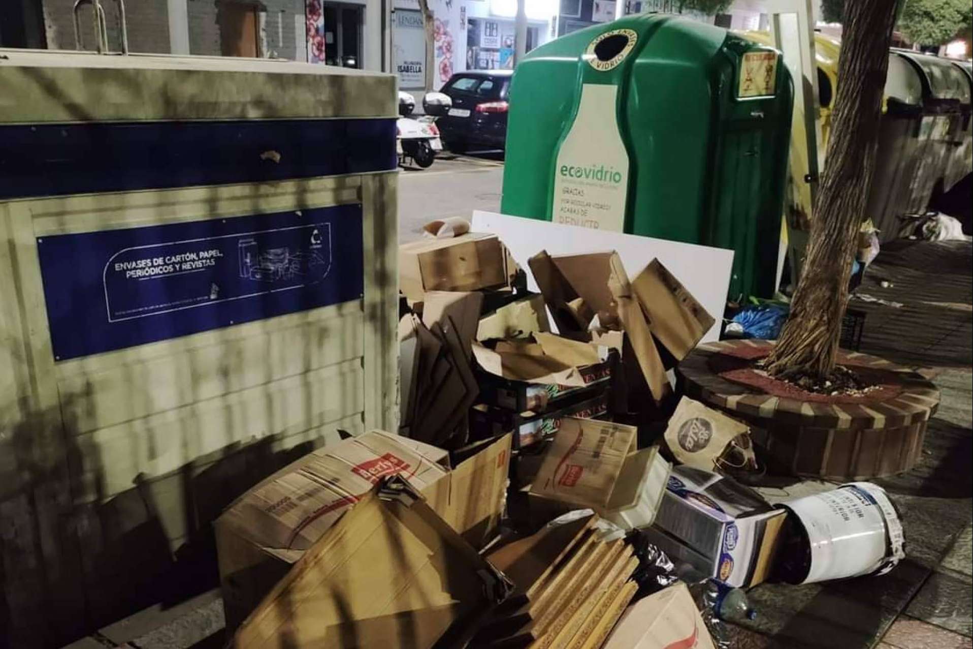 #SoydeMijas propone resolver la problemática de la basura en Las Lagunas de Mijas y resto de barrios
