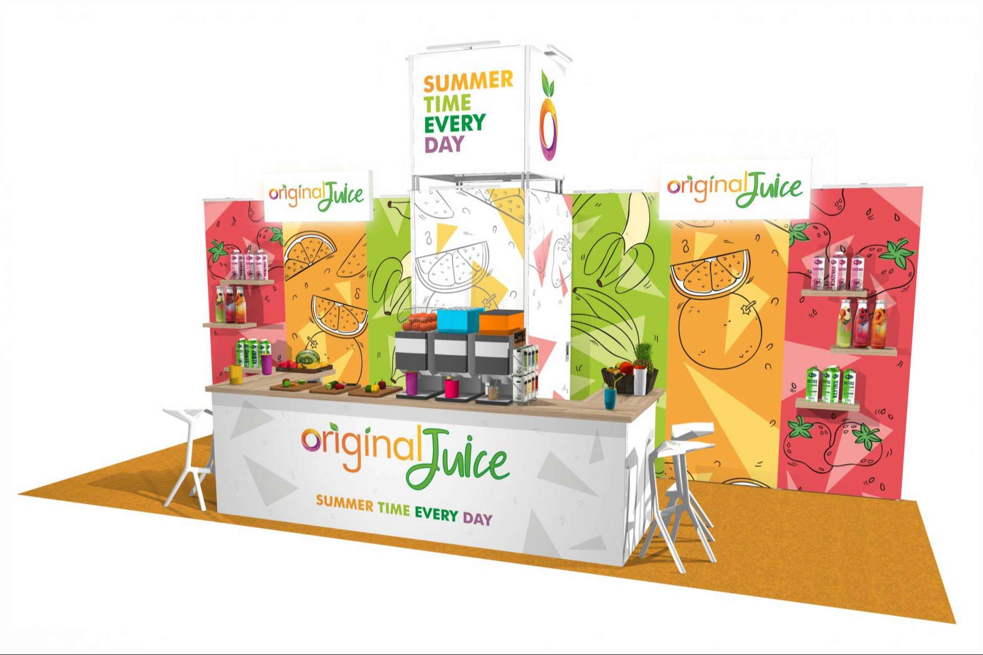 La solución para crear roadshows, congresos, ferias y presentaciones viene de la mano de Olika Stands