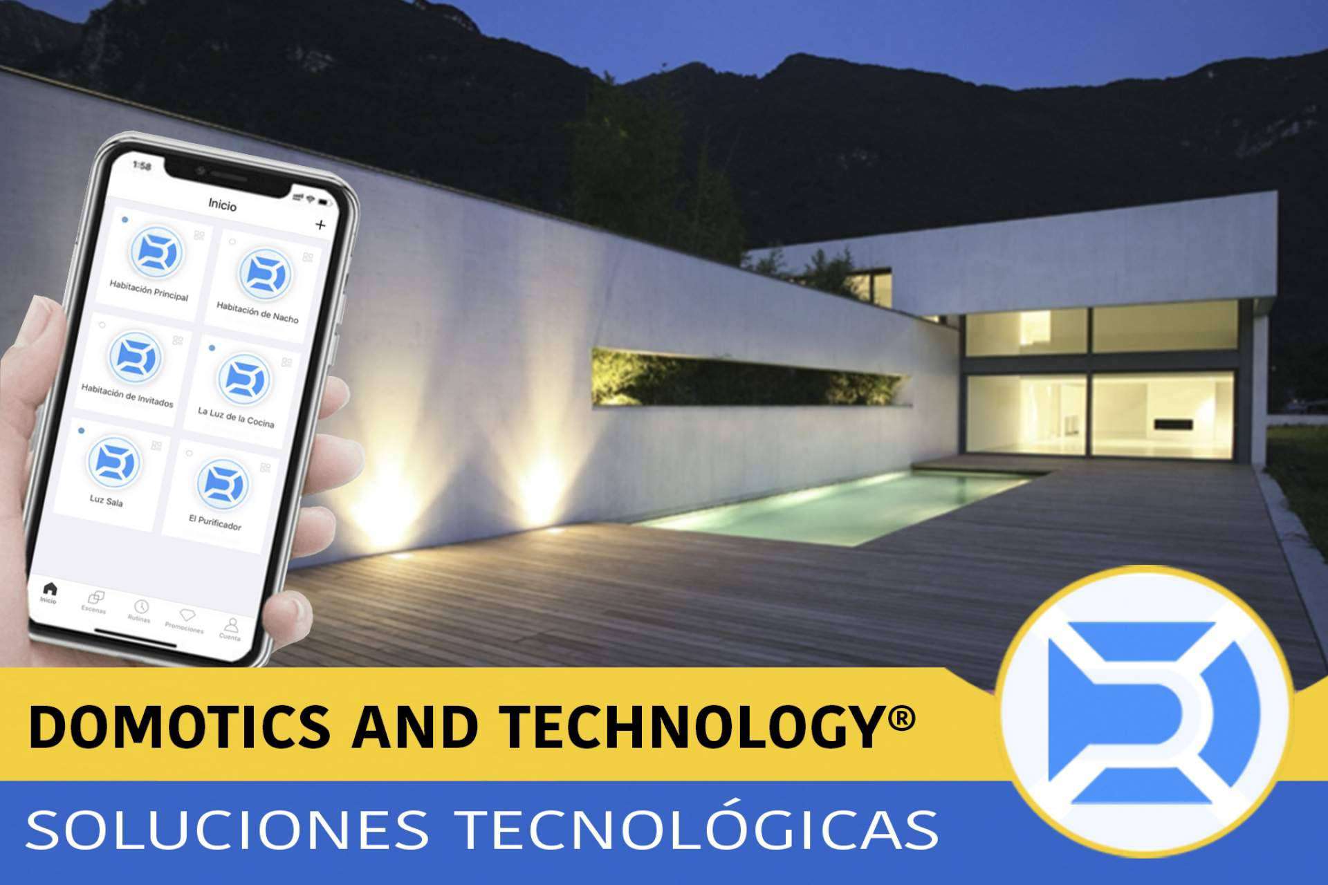 Domotics and Technology permite crear espacios cómodos e inteligentes