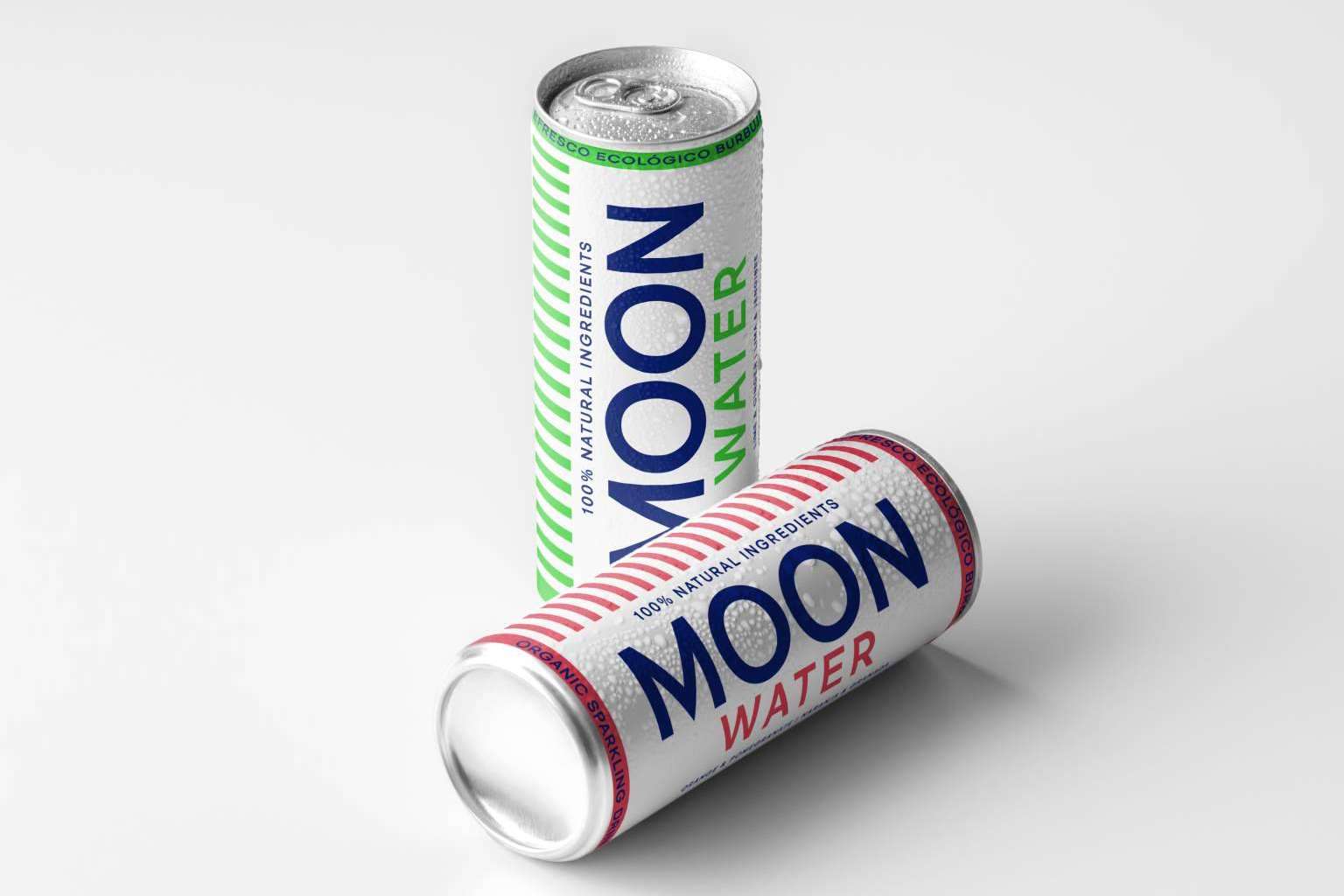Para mejorar la calidad de vida del planeta y sus habitantes, MoonWater ha disminuido el tamaño de su formato en lata