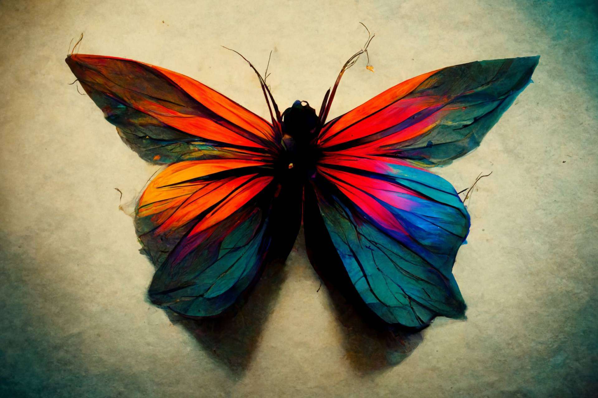 Antonio Sánchez Castro representa la muerte transformada de las mariposas a través de su obra 'Transformación'