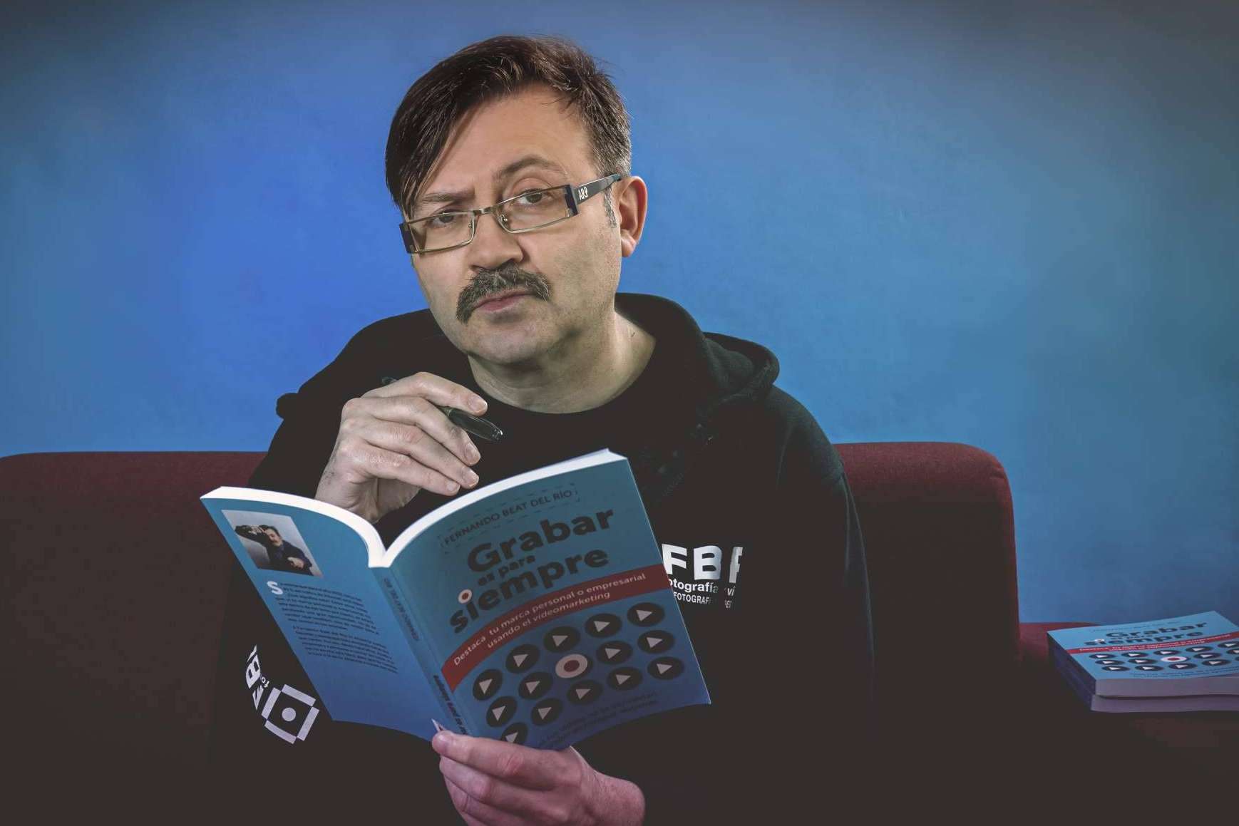 El libro sobre videomarketing, 'Grabar es para siempre', se ha posicionado entre los más vendidos en distintas plataformas