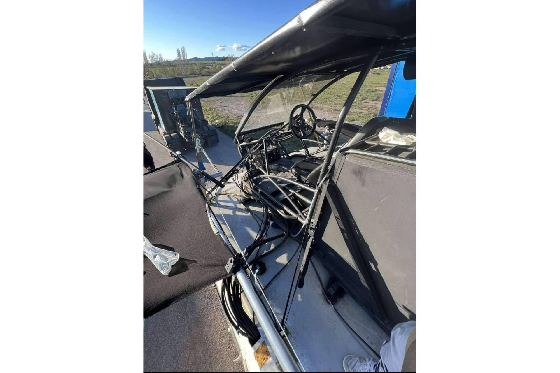 Autobús modificado para la película 'Tu también lo harías', por In Extremis Film Services