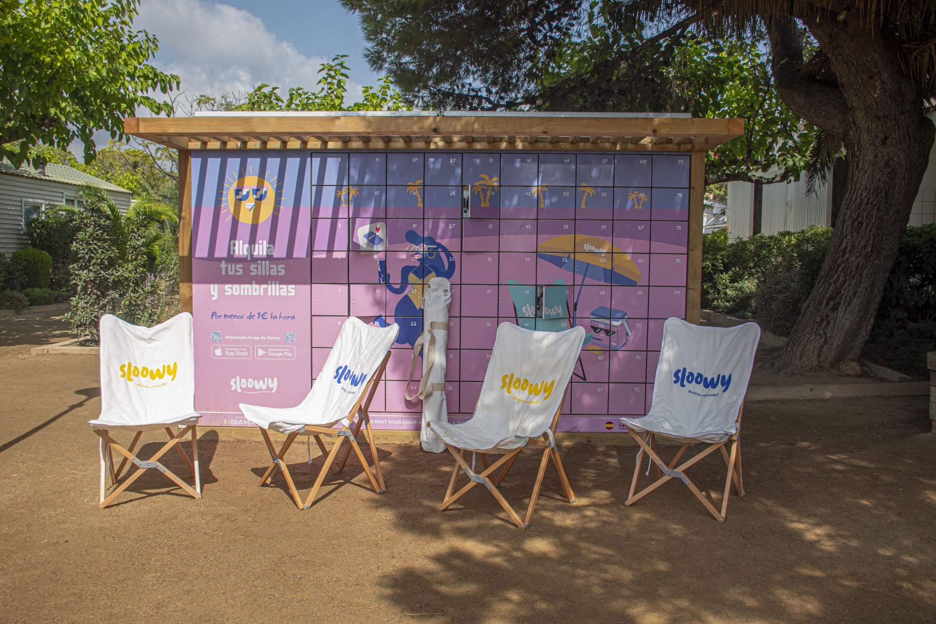 Sloowy, una de las soluciones pioneras para los que aman disfrutar de sus vacaciones a orillas del mar y para todos los negocios de playa