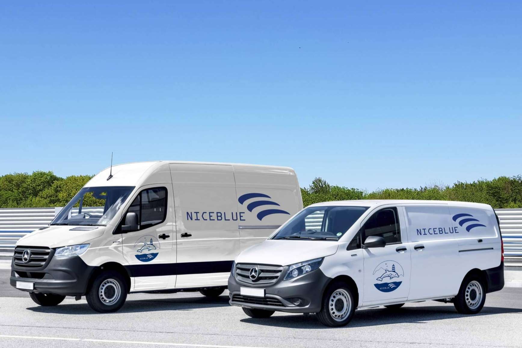 Con 1 litro del producto de limpieza Niceblue, se obtienen 20 litros para trabajar
