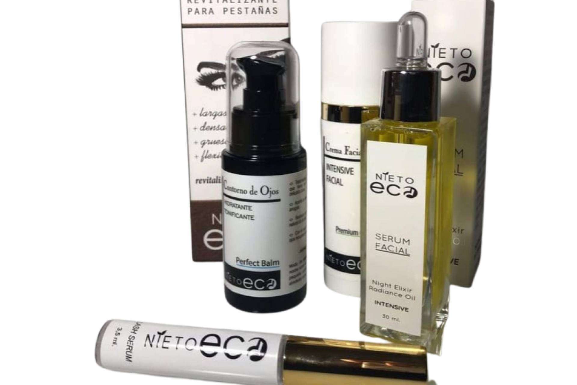 Proteger la piel con el contorno de ojos y la crema facial de Nieto ECO, productos veganos y totalmente sostenibles