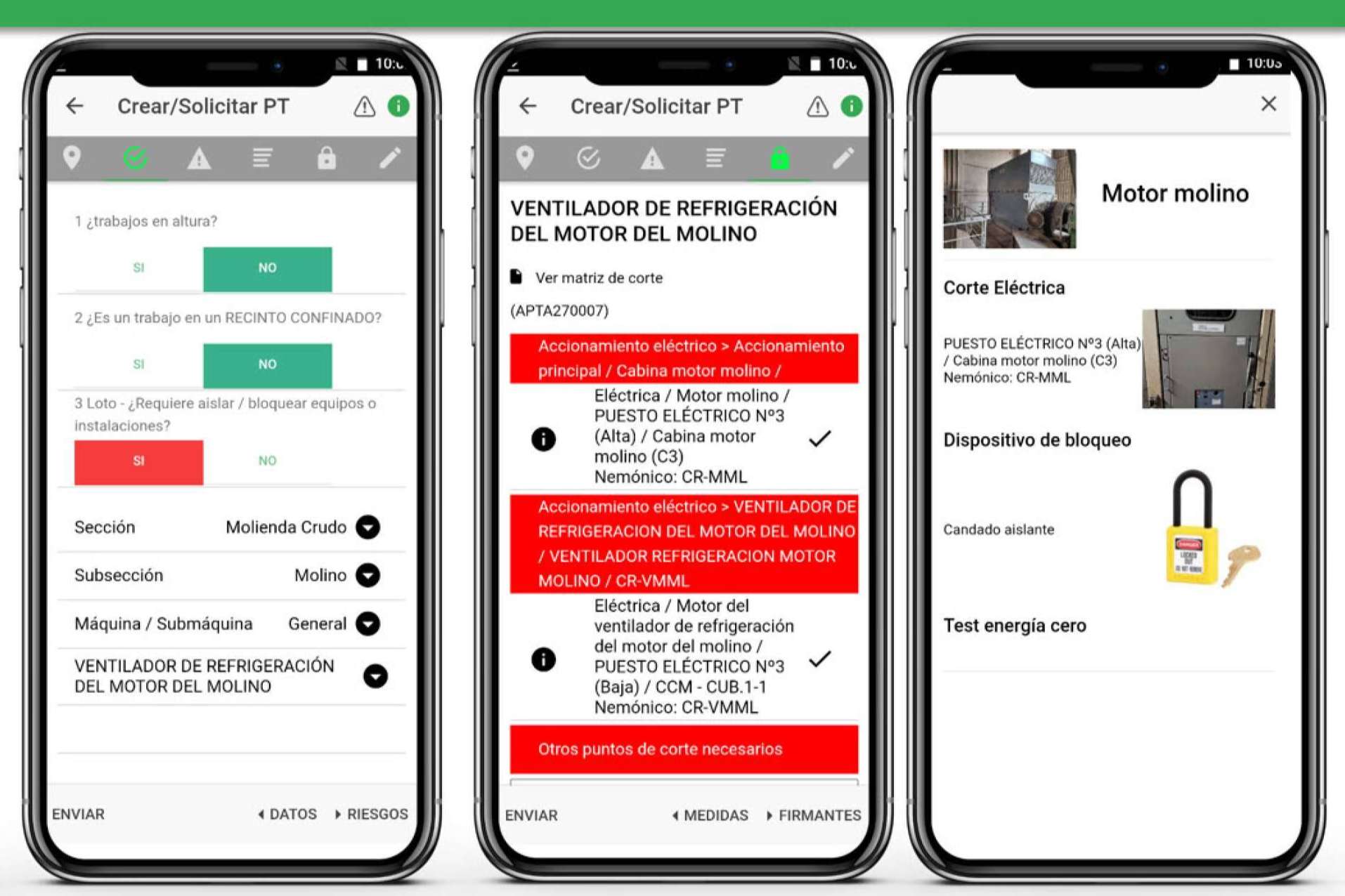 Software de aislamiento de energías, bloqueo y etiquetado con For Easy Work