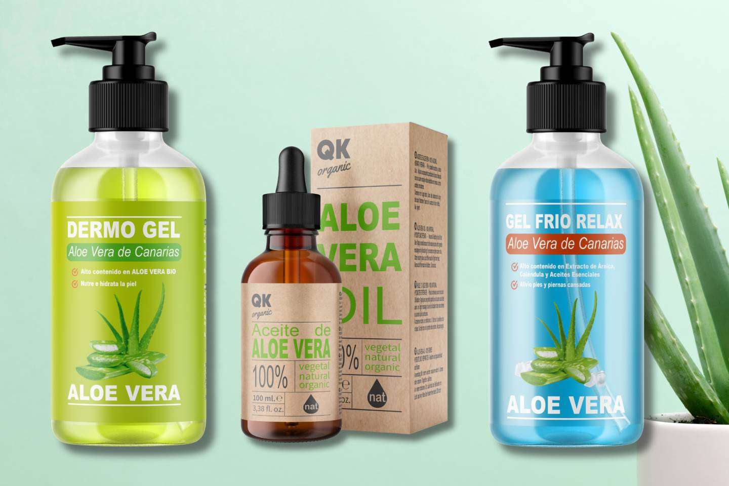 El uso del aloe vera en cosmética y sus propiedades, por QKnatur