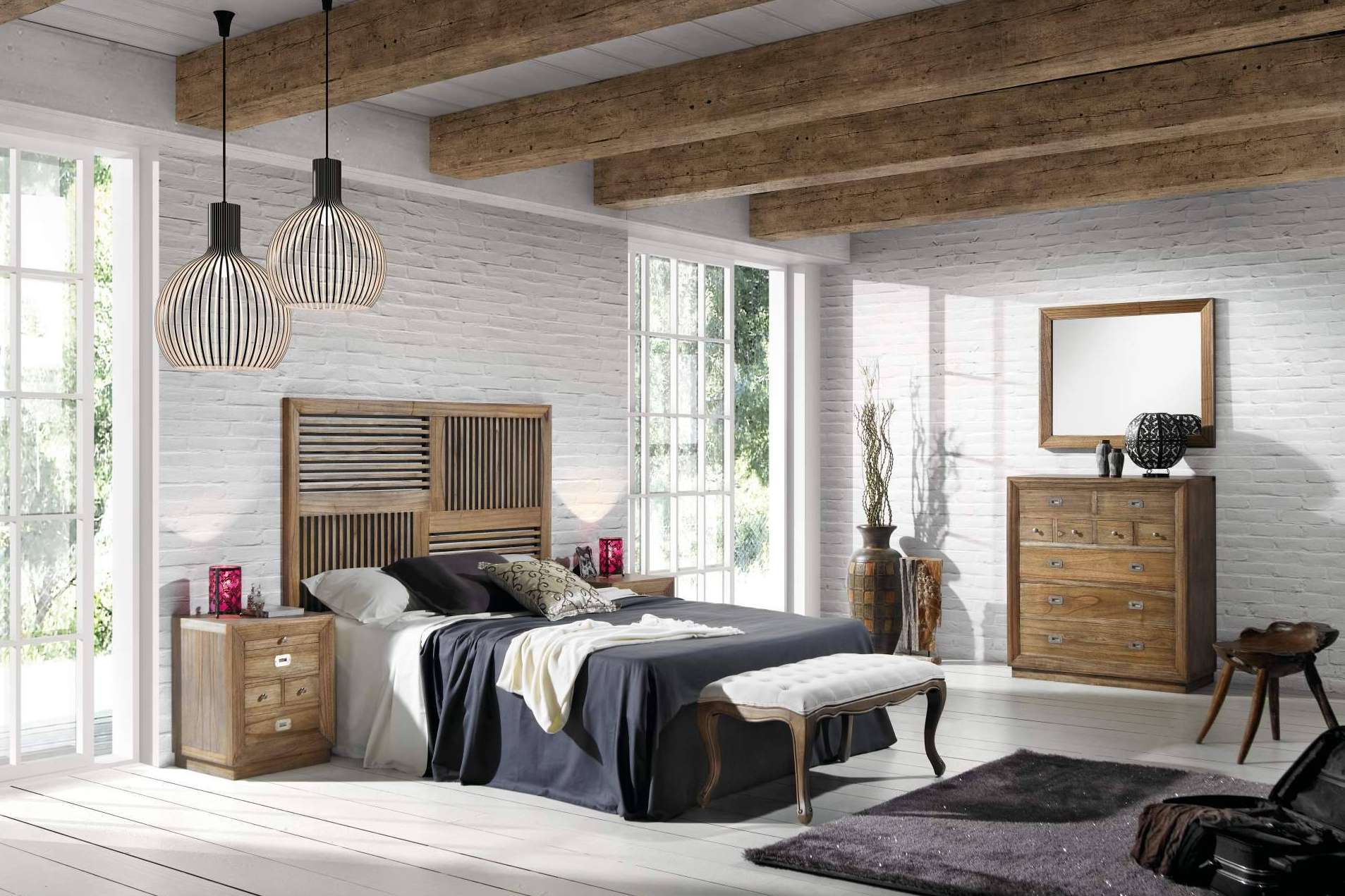 Muebles La Factoría apuesta por muebles coloniales de madera maciza con alma artesanal
