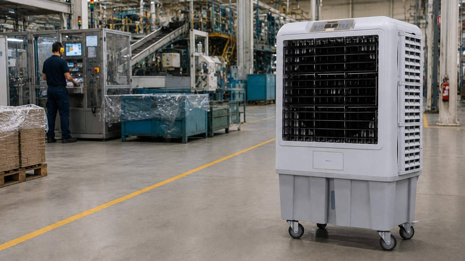 Esencial Cool apuesta por la climatización portátil industrial ante las olas de calor