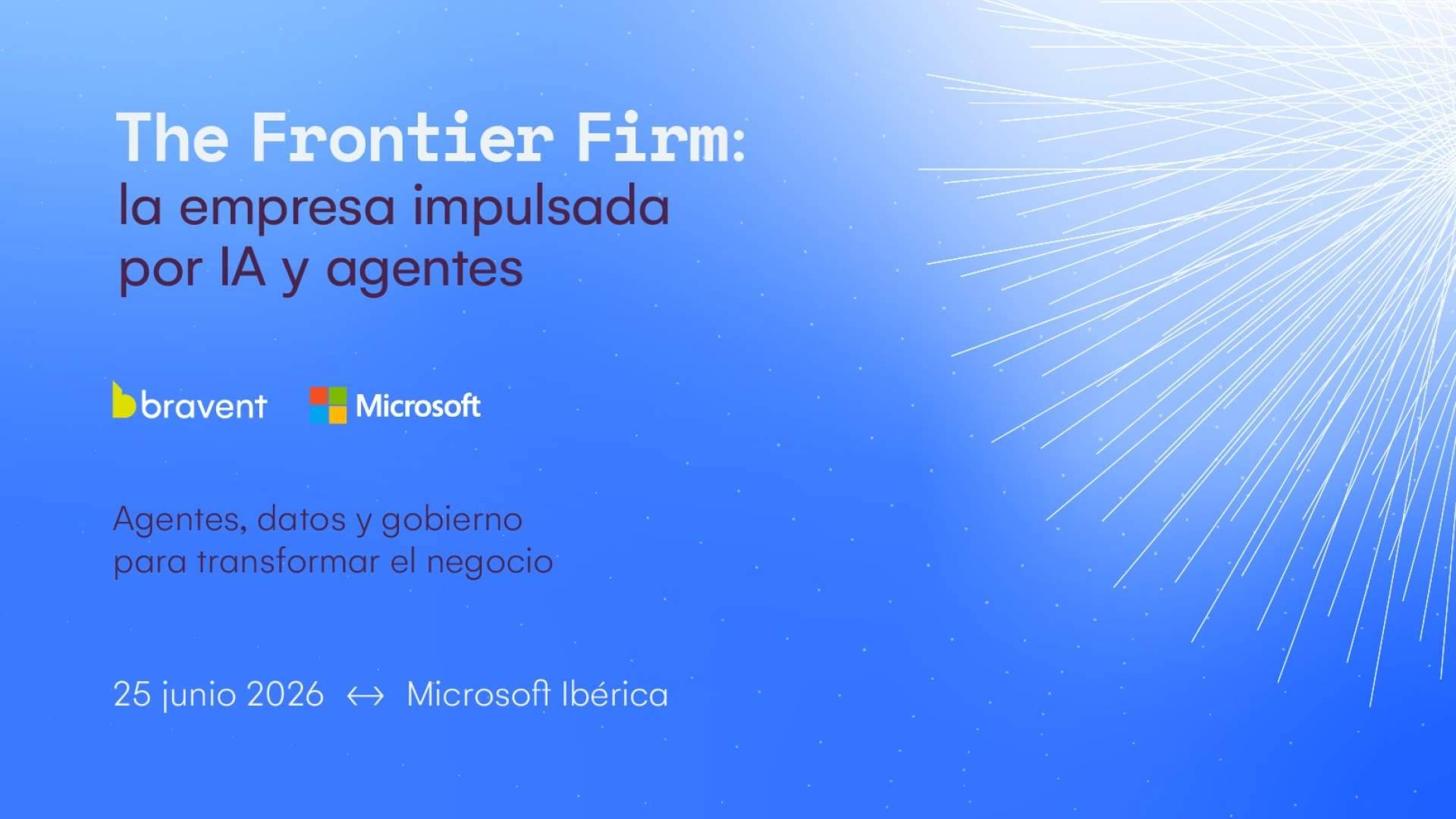 Bravent y Microsoft impulsan el debate sobre la empresa del futuro con un evento sobre agentes de IA, datos y gobierno empresarial en Madrid
