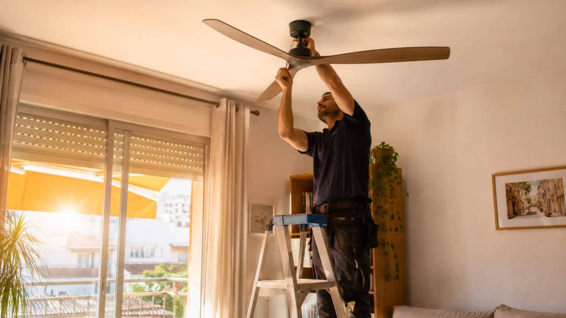 Del ventilador de techo al toldo, las tareas domésticas que se vuelven urgentes en verano