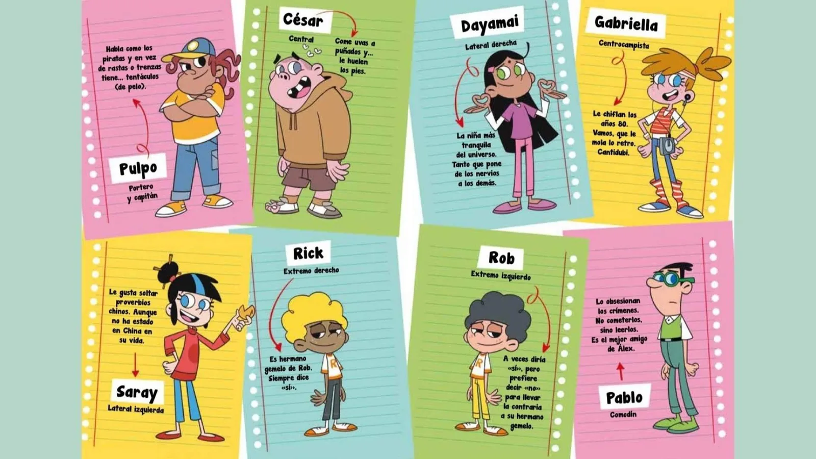 Golazos; libros para pequeños futboleros que viven el Mundial con pasión