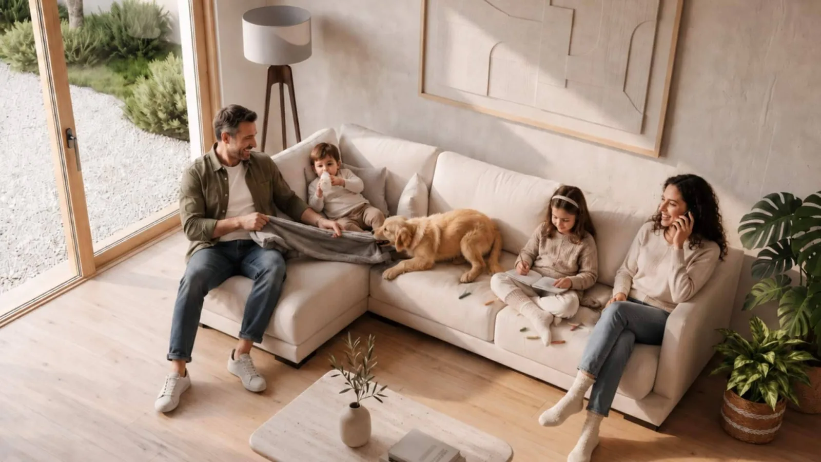 Galerías del Tresillo inaugura corners para descubrir sofás 'más pet friendly, más person friendly'