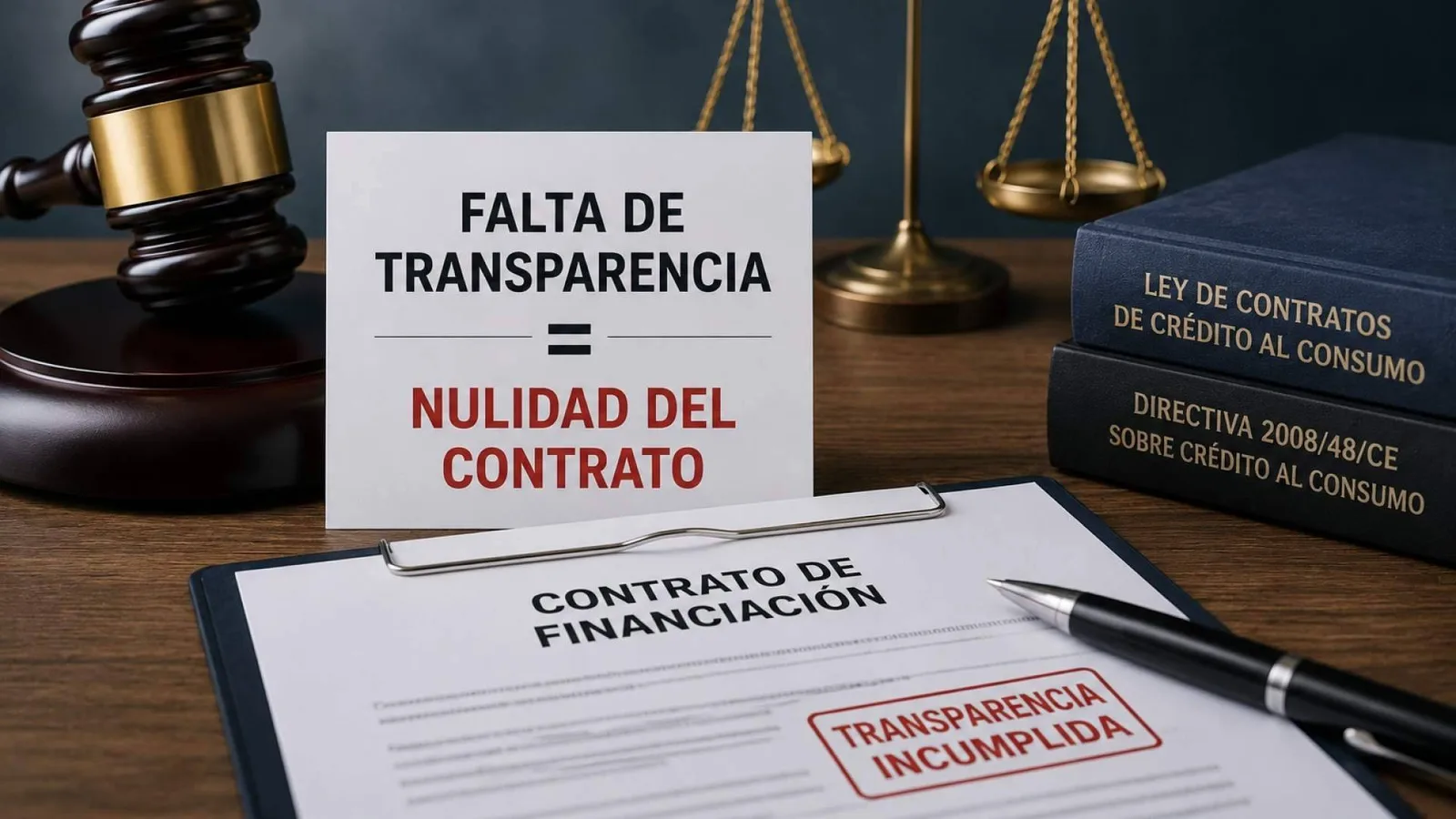 La transparencia de miles de contratos de financiación de vehículos vuelve a quedar en entredicho